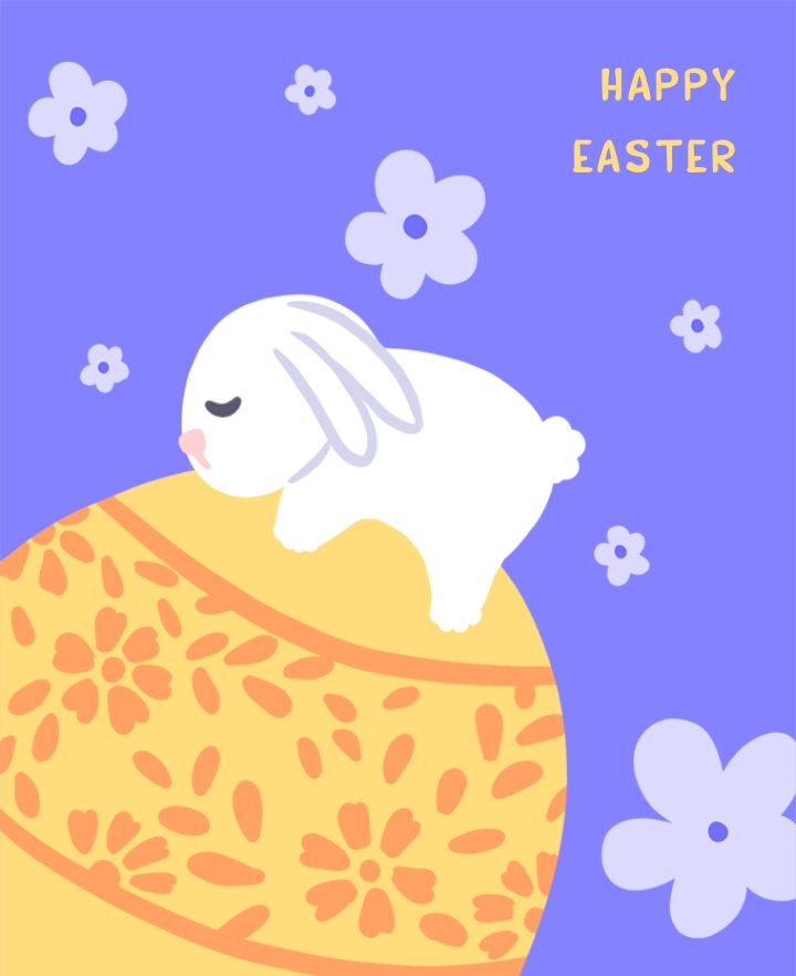easter bunny's egg hunt
