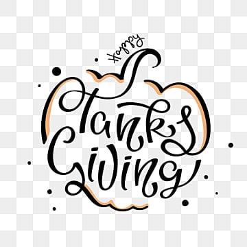 happy thanksgiving lettering calligraphy phrase in the form of pumpkin, Typography, Greeting, Text PNG and Vector