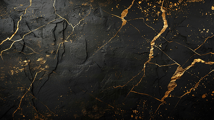 abstract gold scratches on a black background, Metal, Abstract, Gold Background image