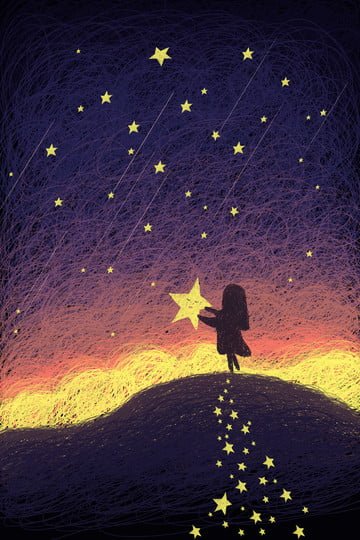 beautiful starry sky picking up the stars teenage, Star, Night beautiful starry sky png transparent