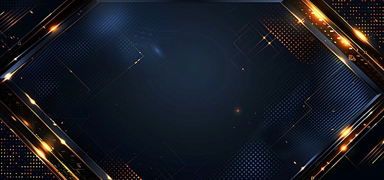 blue abstract vector realistic luxury elegant dark background with golden banner, Blue Abstract, Realistic Luxury Elegant, Elegant Background image
