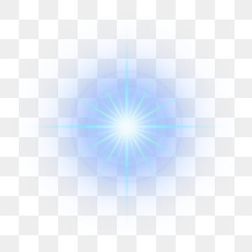 blue green light effect halo star png decorative element light astigmatism special effects png, Light, Astigmatism halo light effect png transparent
