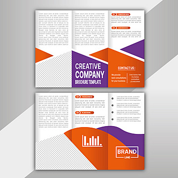 business template corporate brochure company vector Template