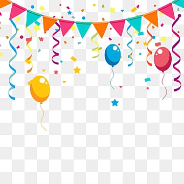 colorful birthday party decorations party triangular hanging flag cartoon png, Party, Triangular Hanging Flag birthday party decorations hd transparent