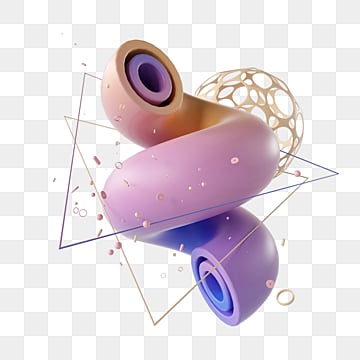 double spiral abstract geometric figure, Abstract, Spiral geometric figure png picture