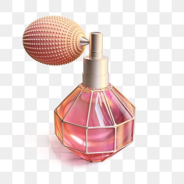 fresh three dimensional pink perfume, Perfume, Perfume Bottle three dimensional hd transparent