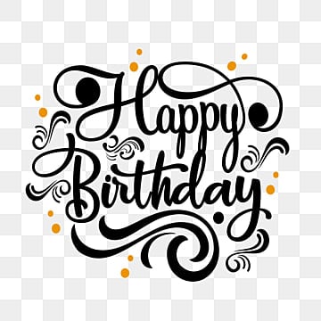 handwritting of happy birthday vintage handwriting celebration happy png, Handwriting, Celebration vintage happy birthday clipart hd png