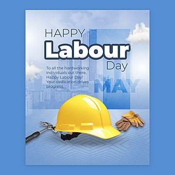 happy labor day Template