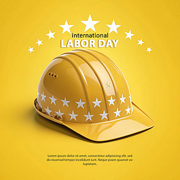 labor day 2025 poster template with modern design Template