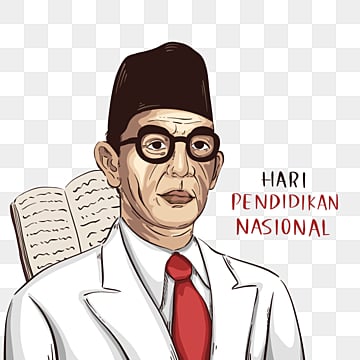 line style indonesian national education day, Indonesia, National Education Day indonesian nation png picture