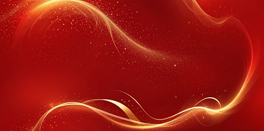 red and gold growing luxury background, Atmospheric Red Festive Party Background, Gold Red Light Business Beam Silk, Red Gold Background Images Background image