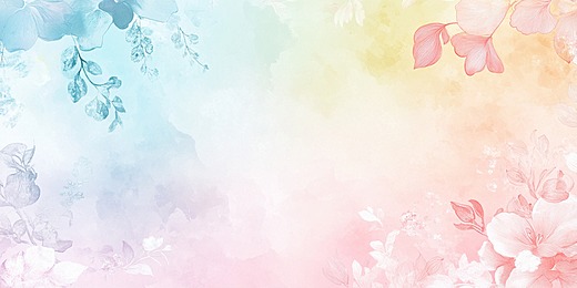 soft pastel floral design light blue background, Soft Pastel Floral Design, Light Blue Background, Pastel Background image