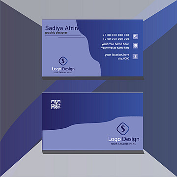 stylish and versatile business card mockup vector Template