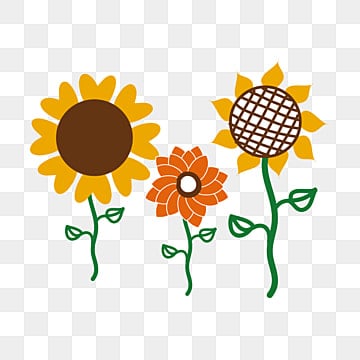svg love yellow sunflower, Sunflower Clipart, Svg sunflower svg vector design images