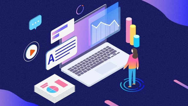 technology 2 5d gradient computer, Future, Business 2 5d technology vector hd images