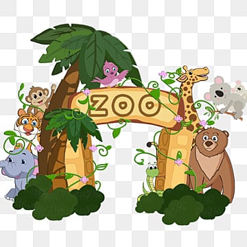 the zoo door and the animals animal drawing door drawing zoo drawing png, Animal Drawing, Door Drawing zoo animals white transparent