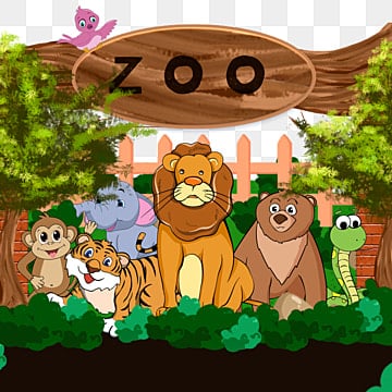 zoo cute animal illustration zoo clipart monkey lion png, Zoo Clipart, Monkey cute zoo animals white transparent
