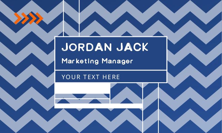 textured line business card