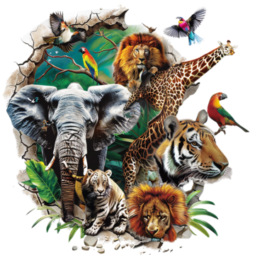3d animals sticker animals clipart sticker clipart 3d clipart png, Animals Clipart, Sticker Clipart, 3d Clipart PNG Image and Clipart