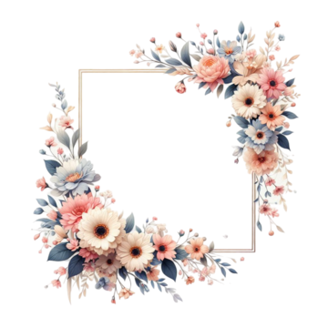 3d flowers frame for girls photo flowers flowers for girls photo decoration png, Flowers, Flowers For Girls Photo, Decoration PNG Image and Clipart
