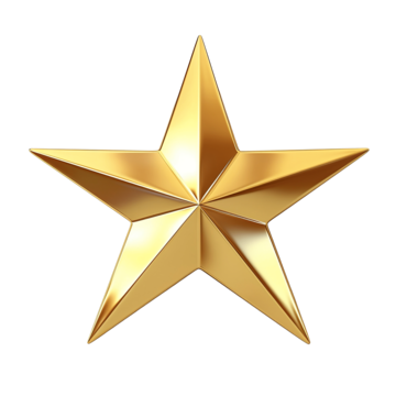 3d golden star 3d star gold png, 3d, Star, Gold PNG Image and Clipart
