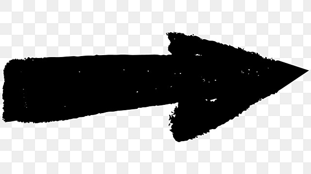 arrow shape black simple doodle arrow black simple png, Arrow, Black cartoon doodle shapes vector hd png images