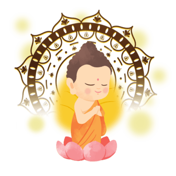 buddha christmas festival round border, Buddhas Birthday, Vesak christmas round border png picture
