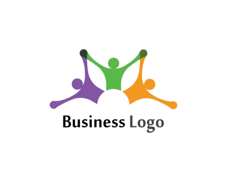 community logo people care and symbols template health family png, And Symbols Template, Health people care logo vector art png