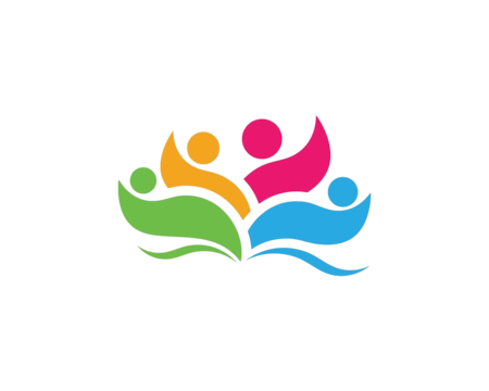 community logo people icon together vector connection star png, Vector, Connection community together vector design images