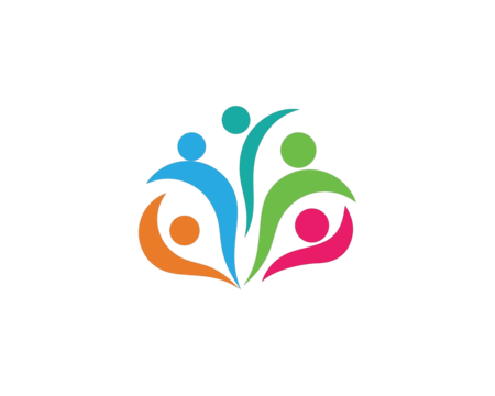 community logo people icon together network abstract diversity png, Network, Abstract community together vector hd png images