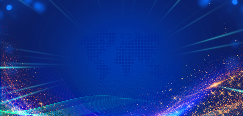 conference world map blue Background, Science And Technology, World Map, Business Background image