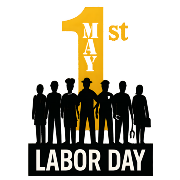 digital illustration for 1st may labor day, Labor Day 2025, International Labor Day, Happy Labor Day 2025 PNG Image and Clipart