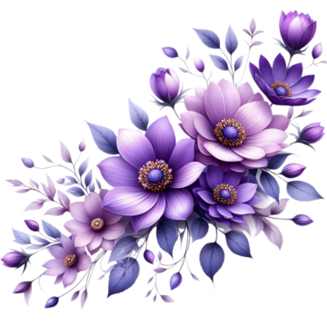 elegant purple flower cute flowers purple flower wedding decoration png, Cute Flowers, Purple Flower, Wedding Decoration PNG Image and Clipart