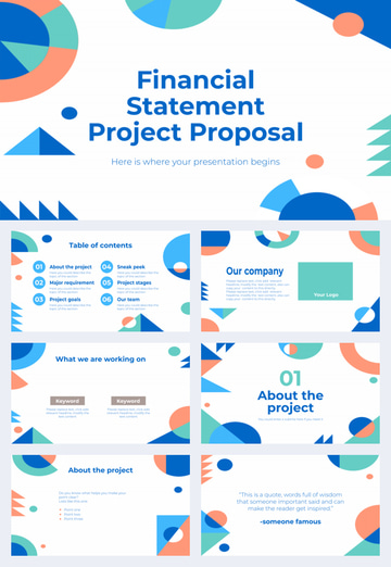 financial statement project presentatino