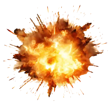 flame spark spark bomb explosion gunpowder visual effect decorative pattern explode flame gunpowder png, Explode, Flame, Gunpowder PNG and PSD