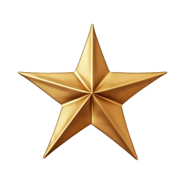 gold metallic star or christmas decoration object isolated on white five star rate star rating png, Five Star, Rate, Star Rating PNG Image and Clipart