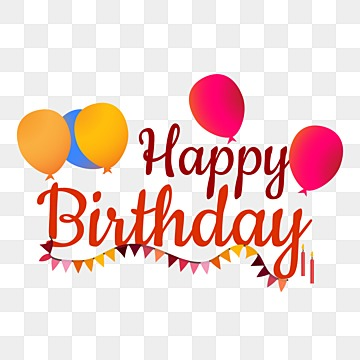 happy birthday text png balloons design happy birthday happy birthday png, Happy, Birthday happy birthday balloons vector png images
