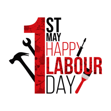happy labour day, Labor Day, 1st May, Happy Labour Day 2023 PNG and PSD