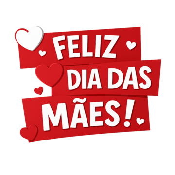 happy mothers day in brazil red banner wishes, Mothers Day, Thanksgiving Mothers Day, Mother PNG Image and Clipart