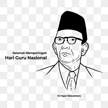indonesian education day ki hajar dewantara, Cat Drawing, Education Drawing  line drawing
