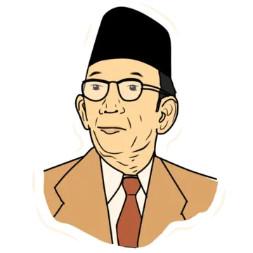 ki hadjar dewantara portrait handrawn for indonesia illustration national education day colorful hd transparent, Ki Hadjar Dewantara, Ki Beat The Council, National Education Day PNG and PSD