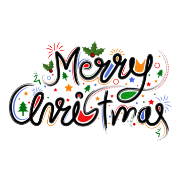 merry christmas handwriting lettering creative art, Merry Christmas, Calligraphy, New Year PNG and Vector