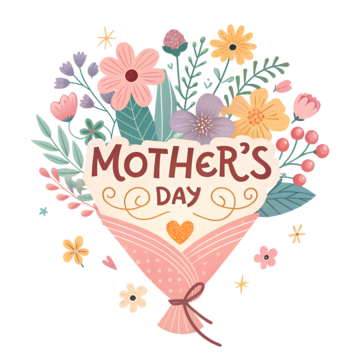 mothers day floral wish logo, Mother S Day, Mother S Day 2025, Floral PNG Image and Clipart