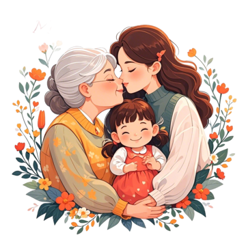 mothers day mothers day interactive illustration, Mother And Daughter, Mothers Day, Mother PNG Image and Clipart