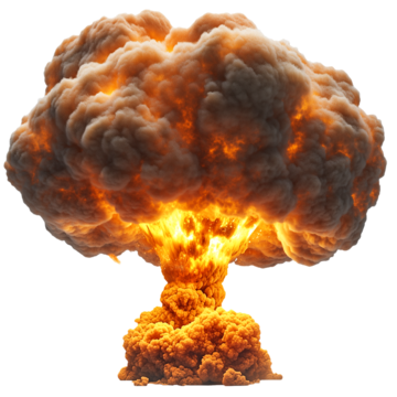 nuclear explosion nuclear bomb fire png, Nuclear, Bomb, Fire PNG Image and Clipart