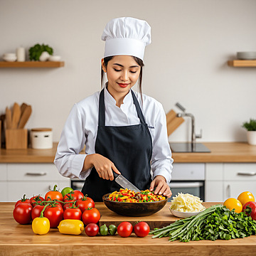 Passion in the Kitchen A Culinary Artist at Work