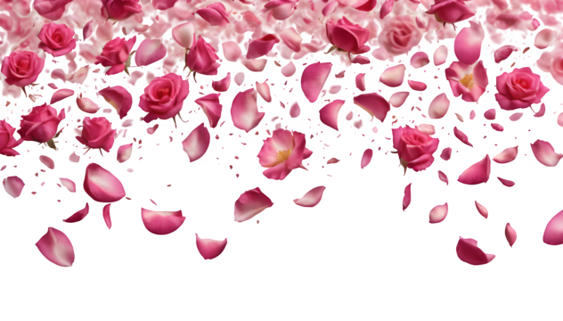 pink rose petals falling on a transparent background perfect for creating romantic design falling rose petals pink rose romantic png, Falling Rose Petals, Pink Rose, Romantic PNG Image and Clipart