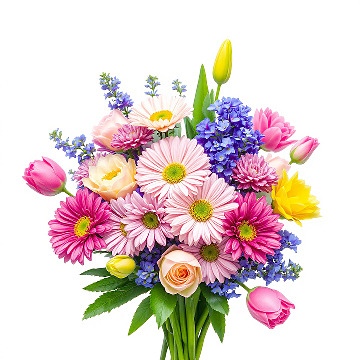 Radiant Floral Harmony A Vibrant Bouquet for Celebrations