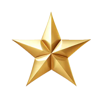 realistic christmas background and a golden star white 3d star golden png, 3d, Star, Golden PNG Image and Clipart