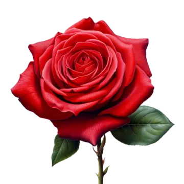 realistic red rose white background 3d clipart rose png, 3d, Clipart, Rose PNG Image and Clipart